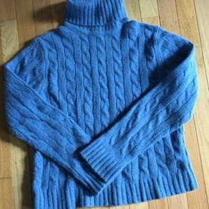 JCrew Cable Turtleneck Sweater XL
